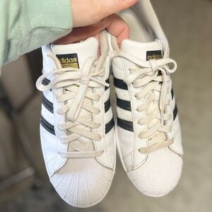 Adidas Superstar shoes, size 11